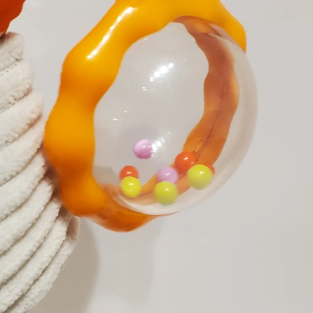 Bright Starts Elephant‎ Baby Rattle and Crinkle Teether Set